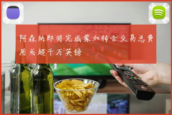 阿森纳即将完成蒙加转会交易总费用或超千万英镑
