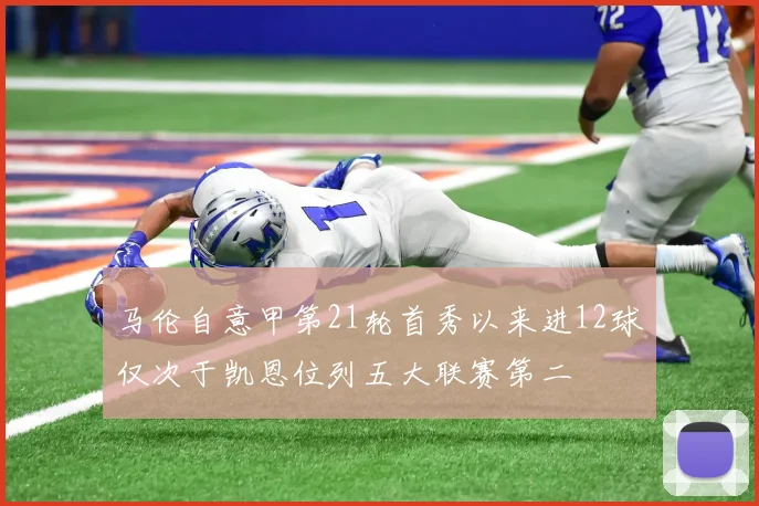 马伦自意甲第21轮首秀以来进12球仅次于凯恩位列五大联赛第二